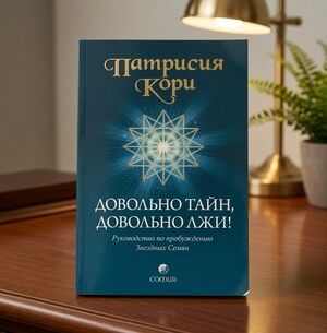 Патрисия Кори Довольно Тайн Довольно Лжи Russian Starseed Book VG Rare